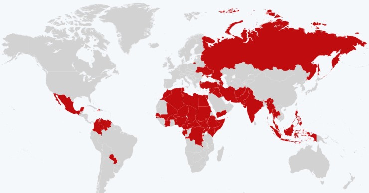 Le guerre in atto nel mondo nel 2021