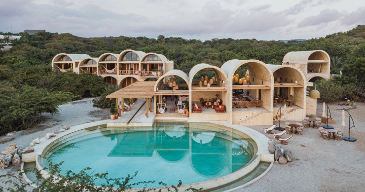 Un alloggio boutique che si fonde con l'ambiente nel Pacifico messicano