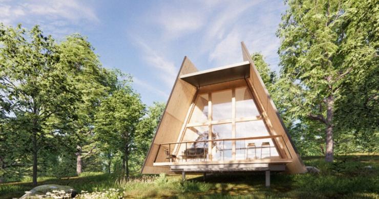 Queste capanne prefabbricate vengono affittate per lo smart working o per disconnettersi dalla vita urbana