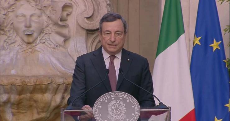 Energia, Draghi: continuo impegno governo contro caro-bolletta