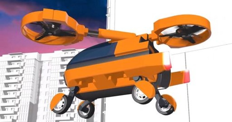 Arriva "CarCopter", il primo drone-taxi ibrido Made in Italy