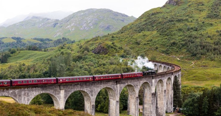 Il treno di Harry Potter in Scozia