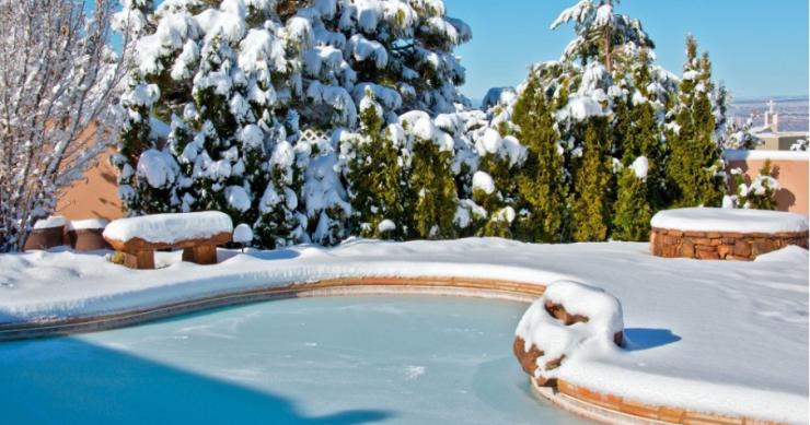 Piscine in inverno