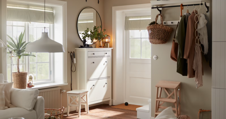 Arredare l'ingresso con mobili Ikea