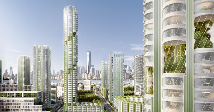 Urban Sequoia, il grattacielo che assorbirà la CO2 e purificherà l'aria che respiriamo