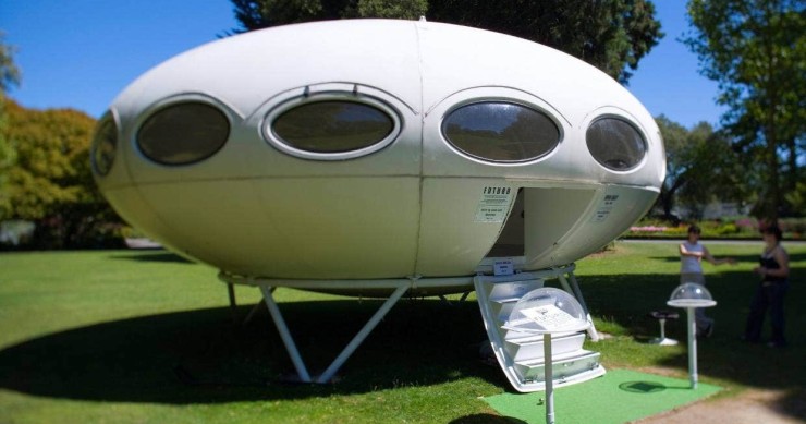 La casa prefabbricata a forma di Ufo che ha avuto un grande successo negli anni 70