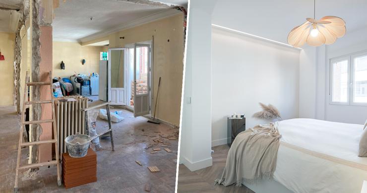 Ristrutturare una casa con un corridoio lungo: le foto del prima e del dopo