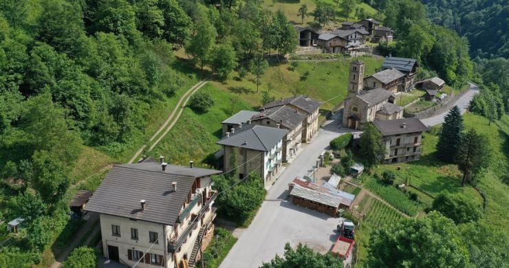 Coumboscuro, paesino dove non si parla italiano