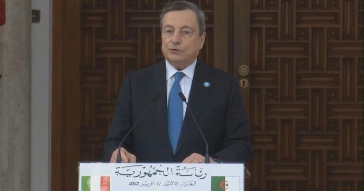 ##Draghi "firma" patto gas con Algeria, strategia Italia punta su Africa
