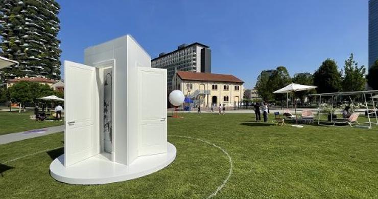 Il design all'aperto, nella Biblioteca degli Alberi di Milano