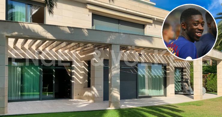 La casa di Barcellona del calciatore Dembélé si affitta per 18 mila euro al mese