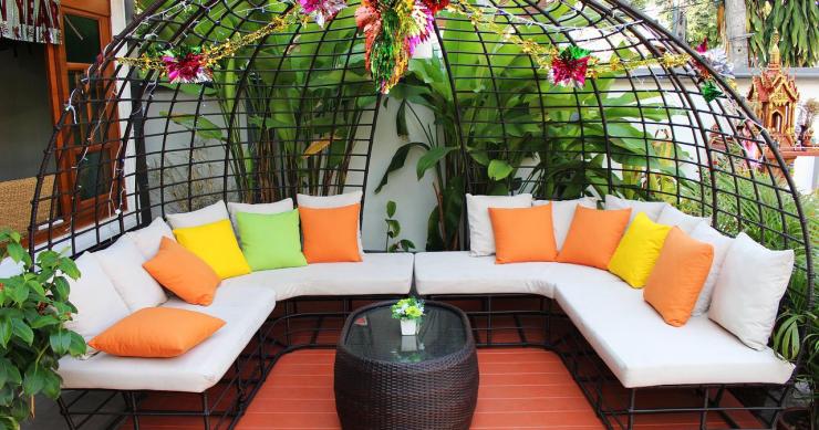 Come rinfrescare un terrazzo in estate