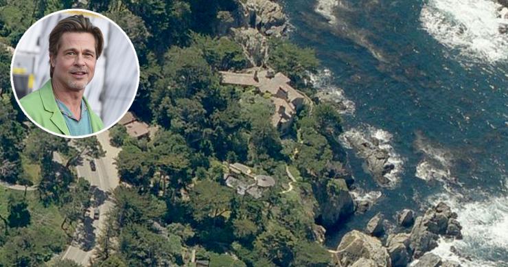 Brad Pitt acquista una casa di pietra su una scogliera per 40 milioni di dollari