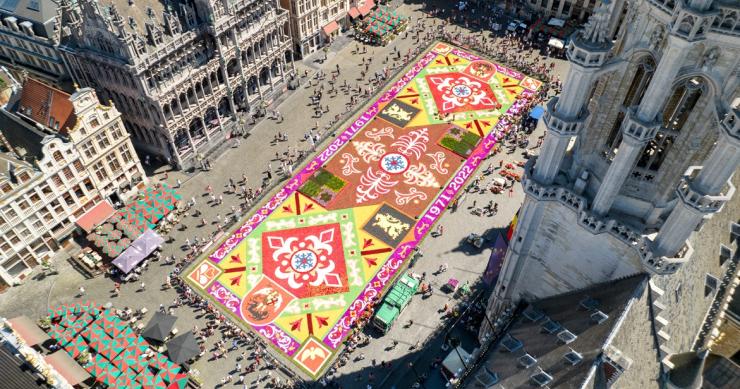 Tapis de Fleurs Bruxelles