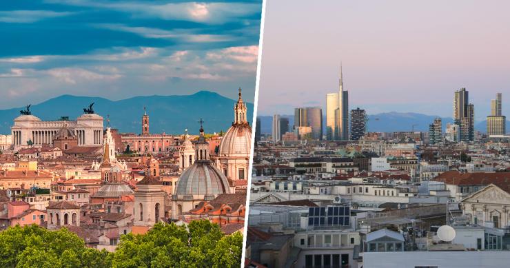 Roma e Milano