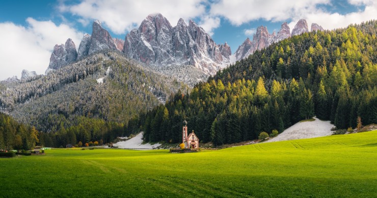 Genießen Sie einen Winterurlaub in den Dolomiten