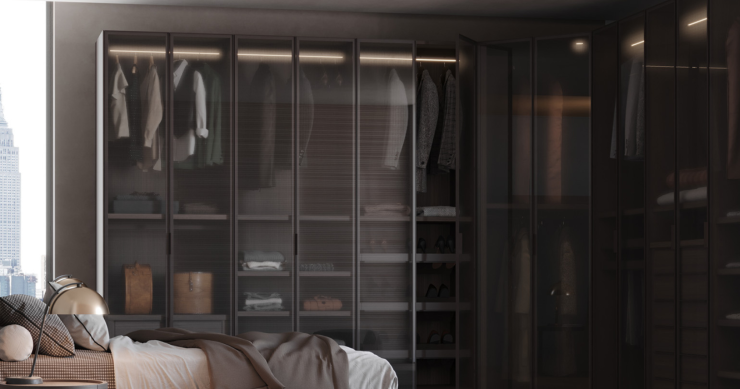 Come organizzare un armadio ad angolo