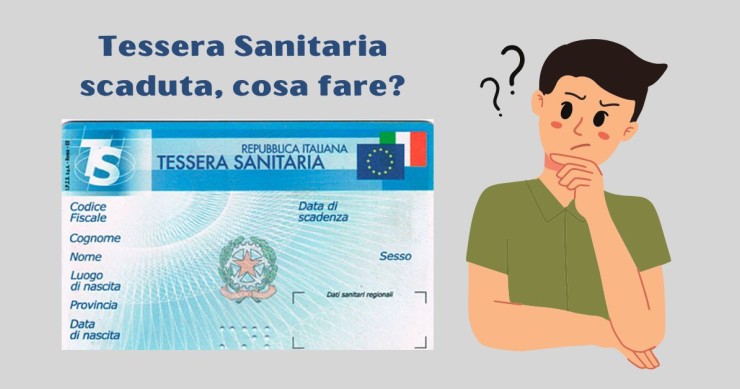 richiesta tessera sanitaria scaduta