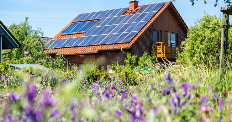 case con pannelli solari