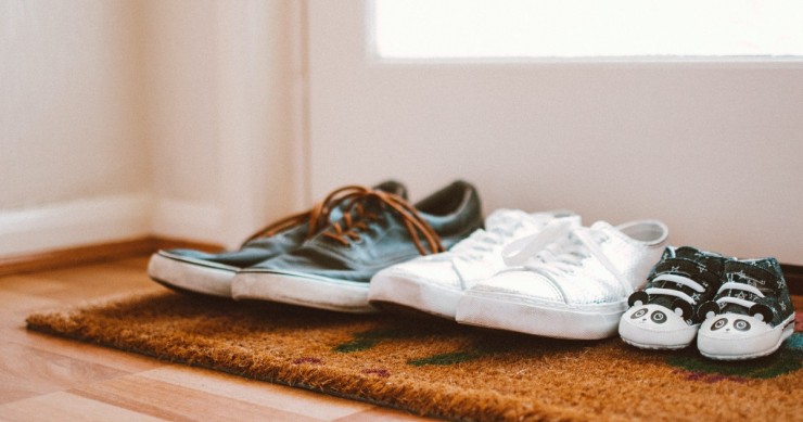 Scarpe in casa