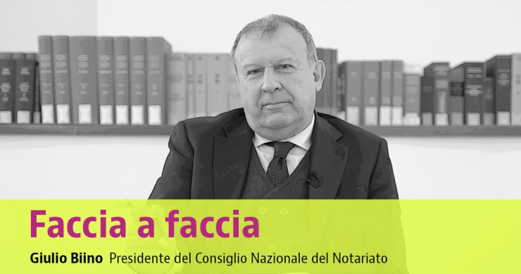 Presidente del Consiglio Nazionale del Notariato, Giulio Biino