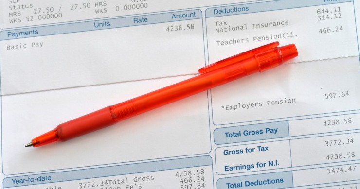 busta paga falsa per affitto