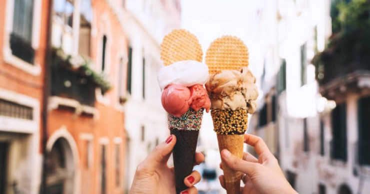 The most popular ice cream flavours in Italy