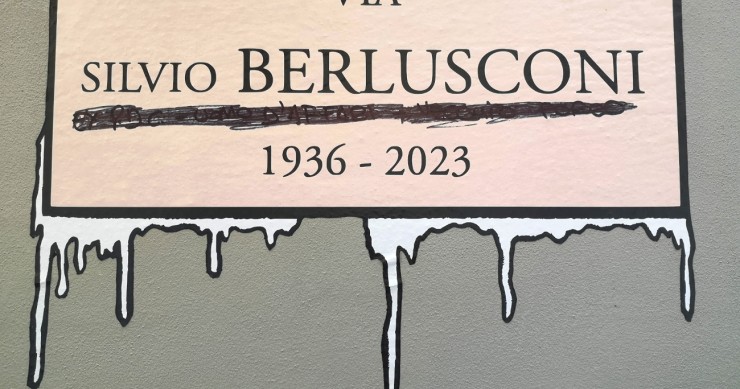 Murales Berlusconi