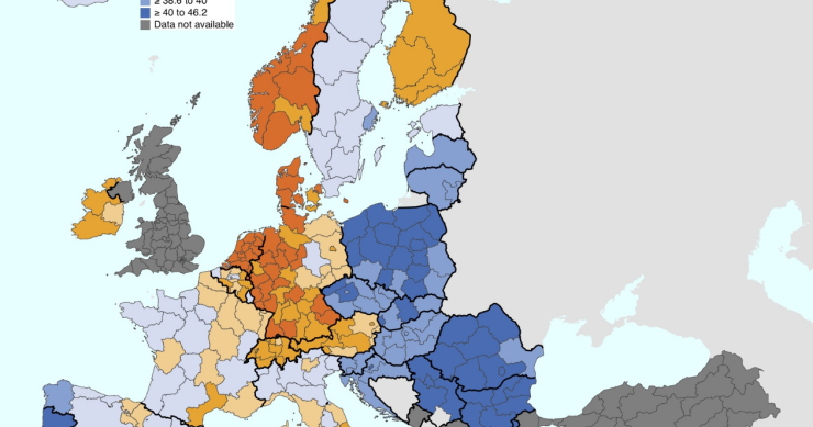 Horas trabajadas en Europa