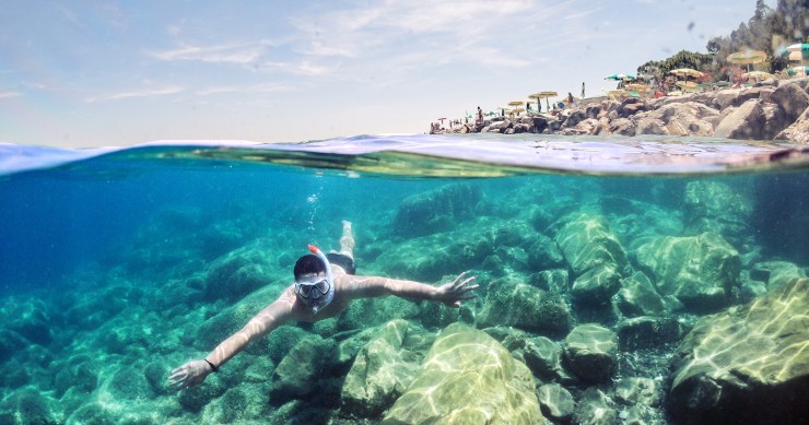 The best places to surf, scuba dive and snorkel in Italy