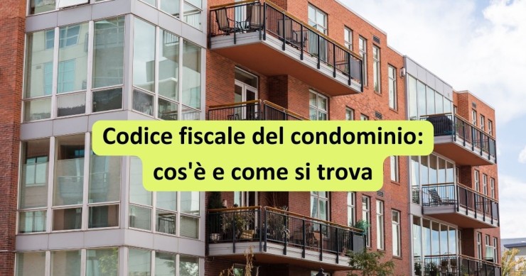 codice fiscale condominio