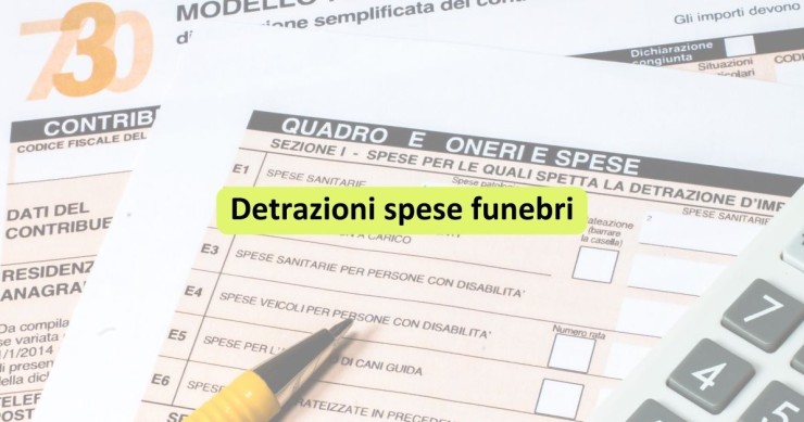 detrazioni spese funebri