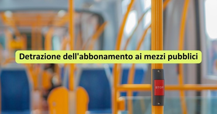 detrazione abbonamento mezzi pubblici