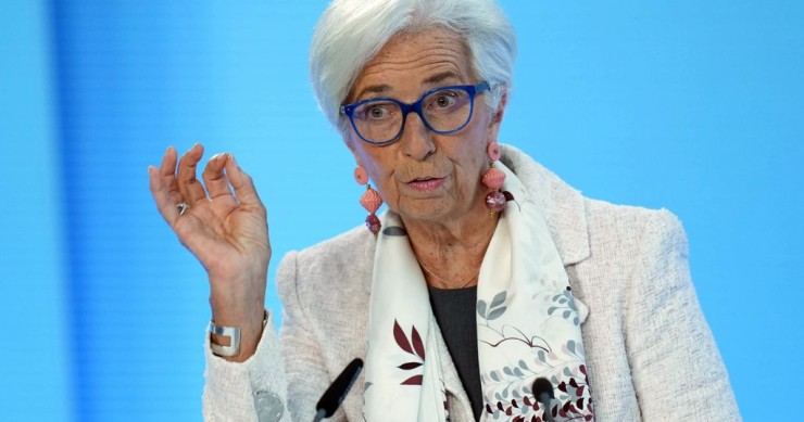 Lagarde: stabilire tassi Bce a livelli sufficientemente restrittivi