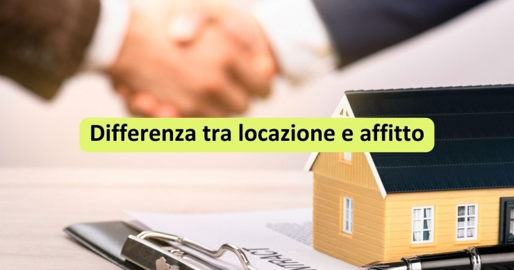 differenza tra locazione e affitto