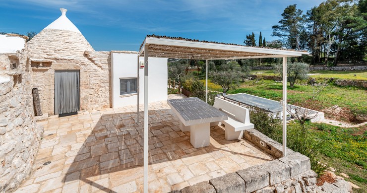 Case rustiche con barbecue