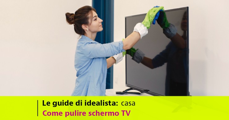 Come pulire lo schermo della tv