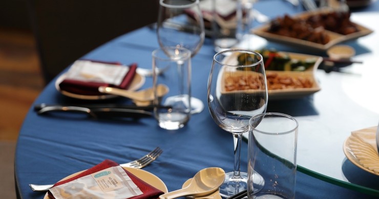 posizione bicchieri tavola