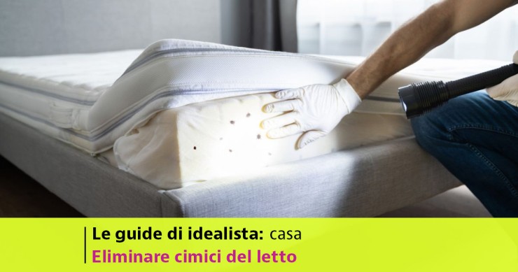 come eliminare le cimici del letto