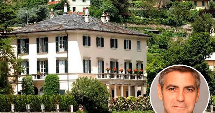Is George Clooney selling his home on the lake? 