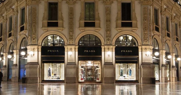 Una tienda de Prada