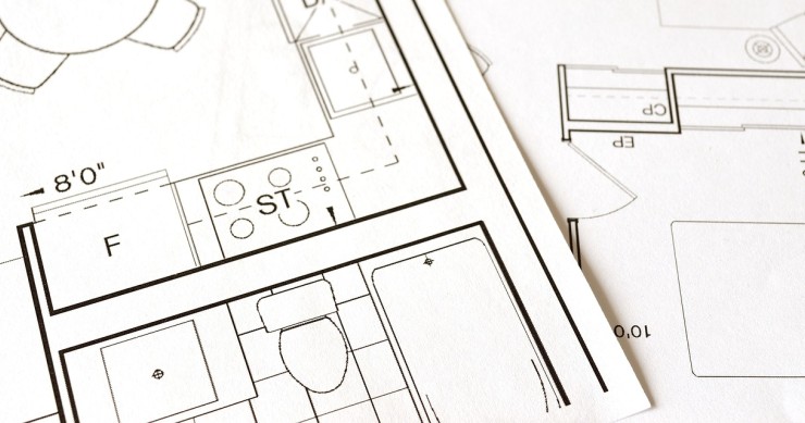 planimetria di una casa a piano terra