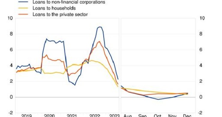 Bce, prestiti a imprese e famiglie nell'eurozona restano deboli