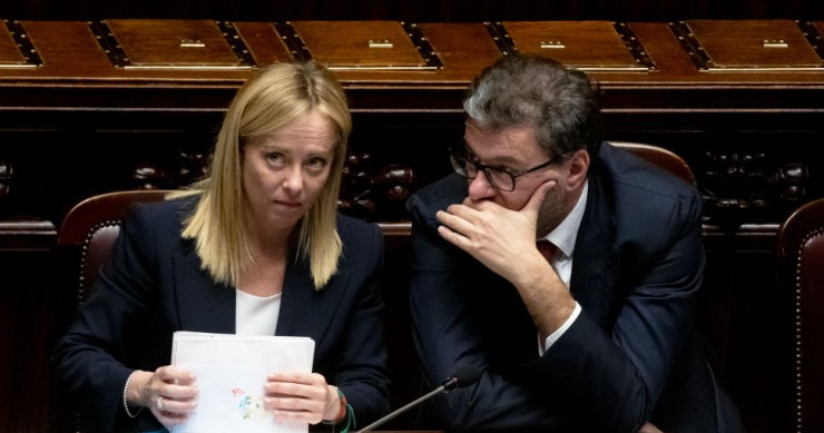 Meloni e Giorgetti