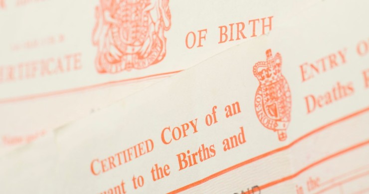 certificato di nascita internazionale