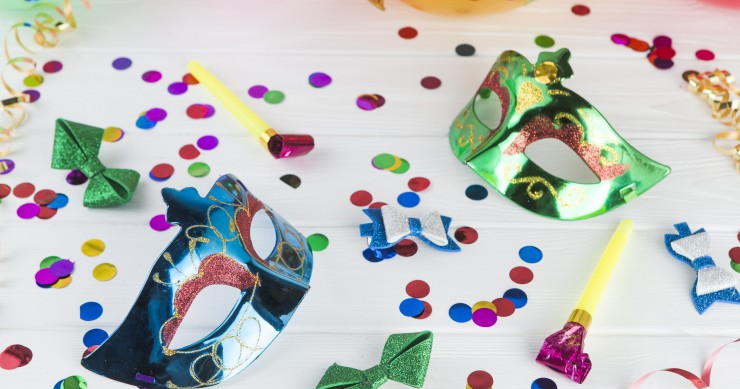 come addobbare casa carnevale