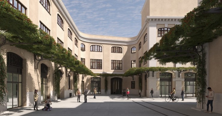 Rendering Porto Fluviale