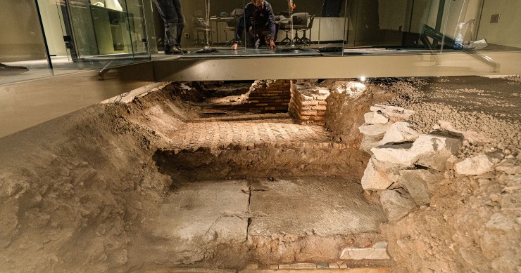 scavo porticus minucia