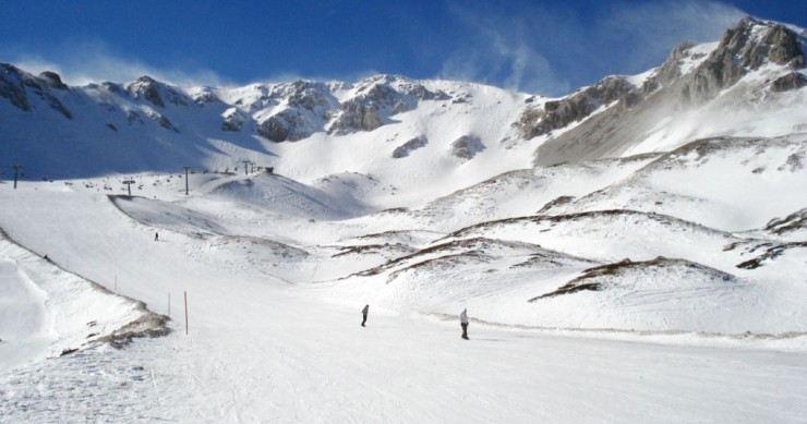 Skifahren in der Nähe von Rom