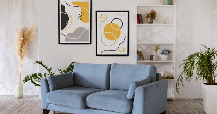 quadri sopra il divano